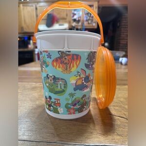 Disney Parks Character Popcorn Bucket various retro attractions rides